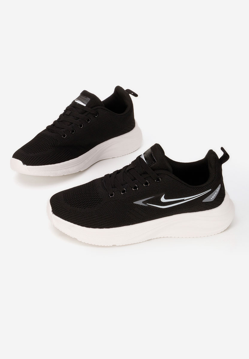 Baskets pour hommes noirs Jorian