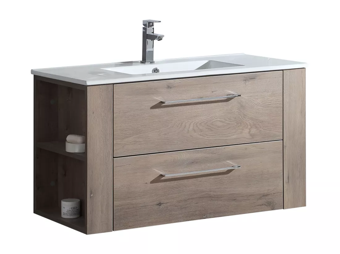 Ensemble meuble de salle de bain 80 cm Aquanoma