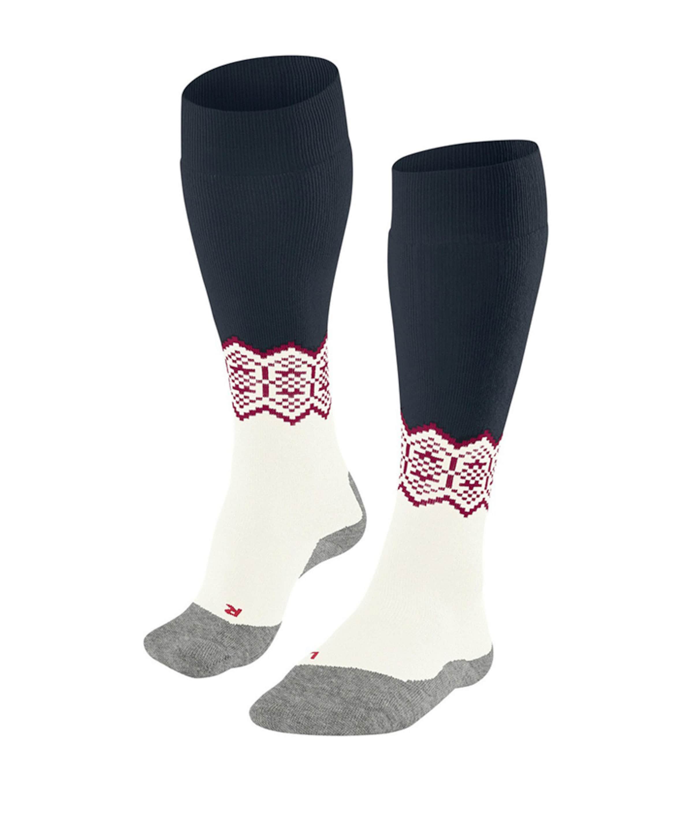 Falke Skisokken ecru