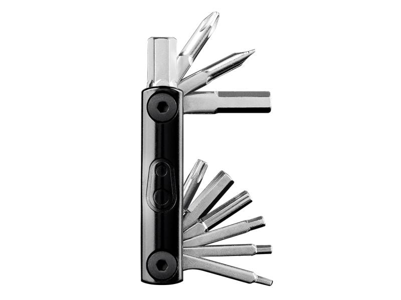 Crank Brothers Multitool F10 Multitool mit 10 Funktionen und Hülle