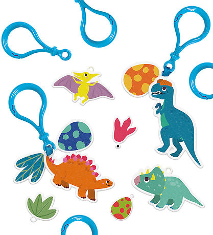 SES Creative Kreatives Spielset - Schrumpffolie - Dinosaur Schlü