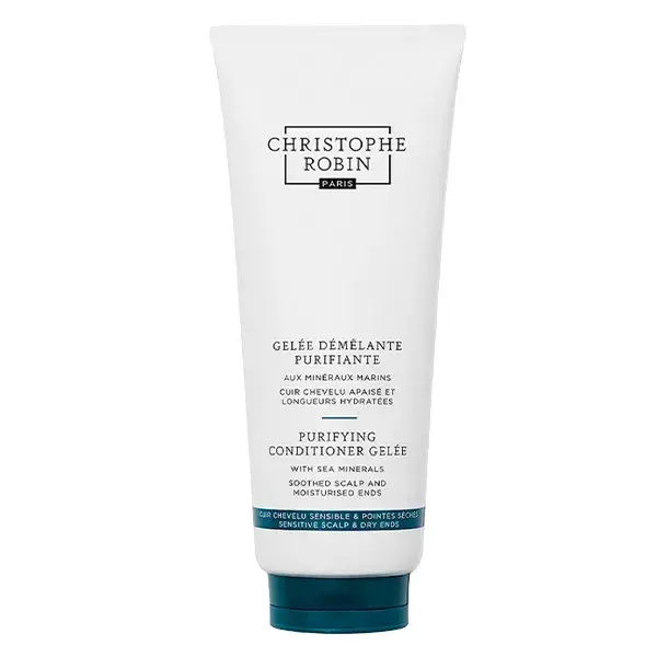 Gel desembaraçante purificante Christophe Robin com minerais marinhos 200ml