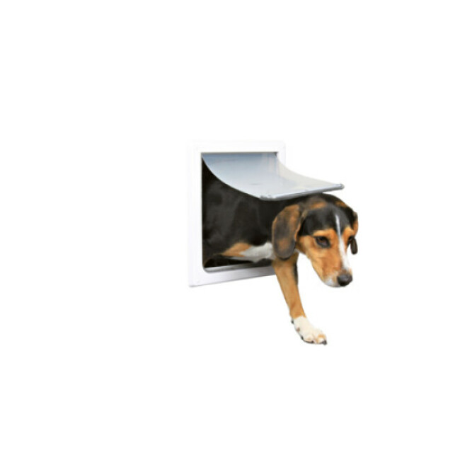 Chatière pour chien blanche Trixie