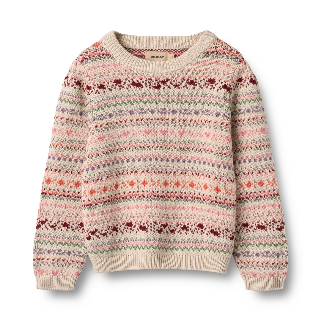 WHEAT Strickpullover »Jaquard Pullover Olga«