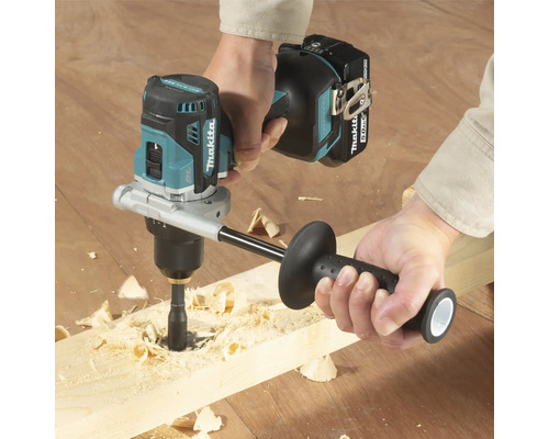 Makita DDF486RTJ 18V accuboormachine/schroefmachine, inclusief 2 accu's, oplader en MAKPAC maat 2 koffer.