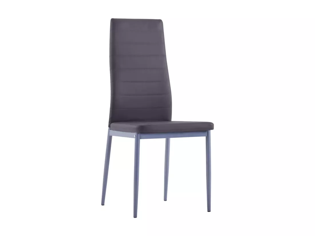 Mobilier de salle à manger 5 pcs Gris