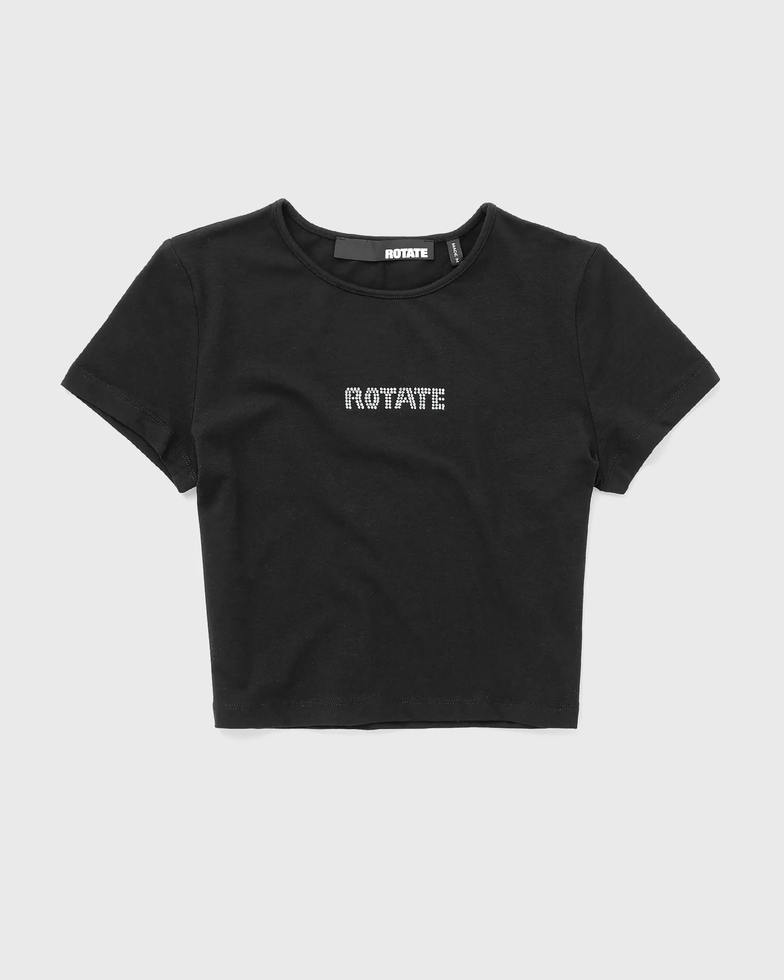ROTATE Birger Christensen Cropped Logo Tee