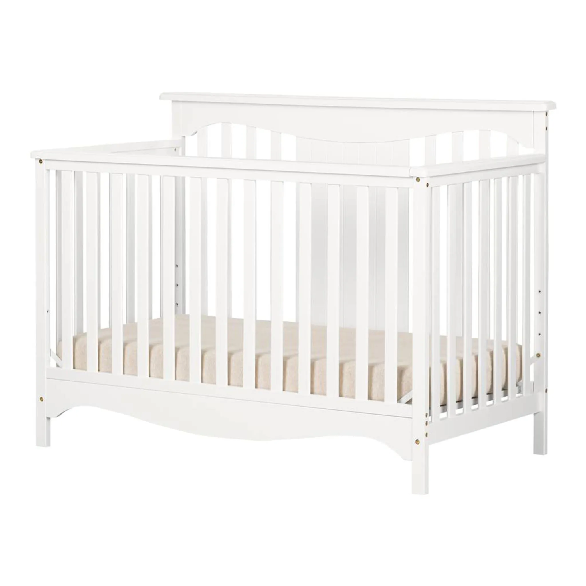 South Shore Couchette Avec Barrière de Transition Savannah - Blanc Solide