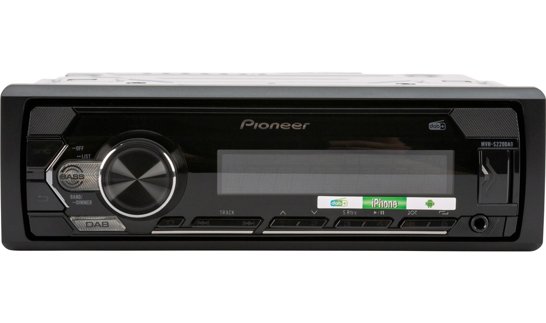 Pioneer MVH-S220DABAN 1DIN DAB+ USB APP
