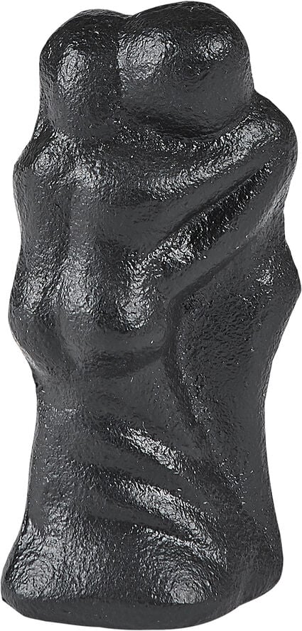 Morsø Skulptur Et kram fra mig til dig Sort