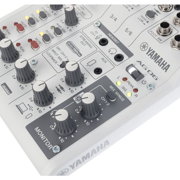 Yamaha AG06 MK2 WH
