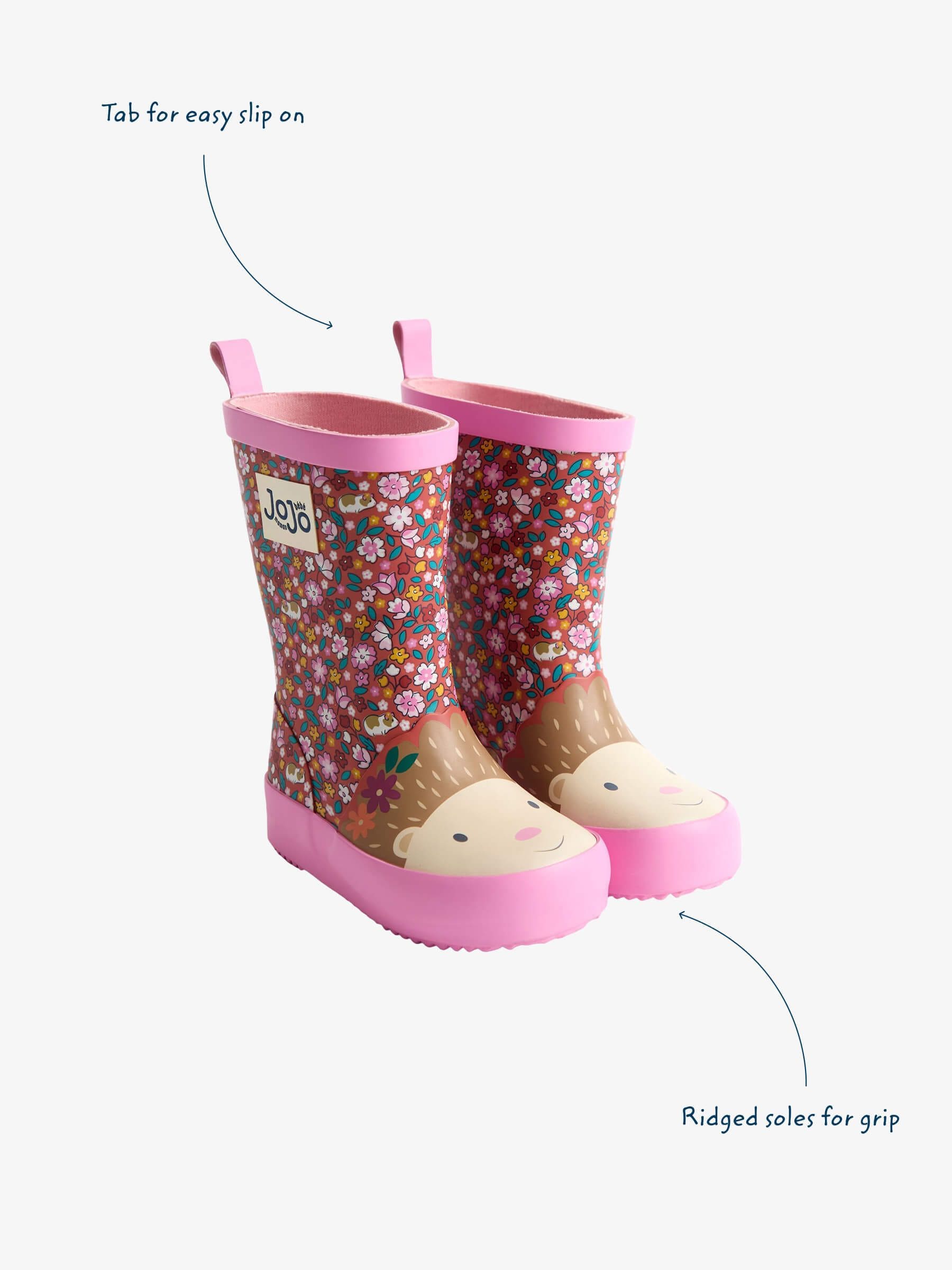 JoJo Maman Bébé Floral Wellies