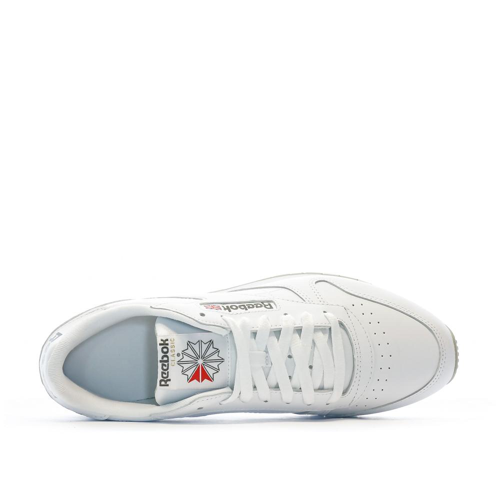Reebok Baskets Blanches Homme Reebok Classic Leather