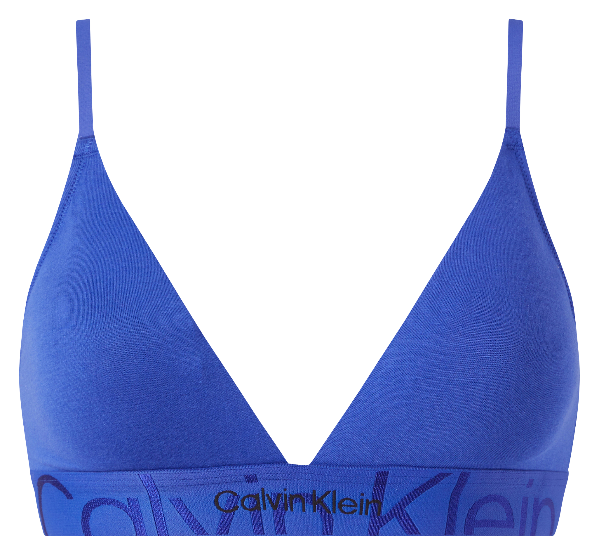 Soutien-Gorge Triangle en coton mélangé| Bleu