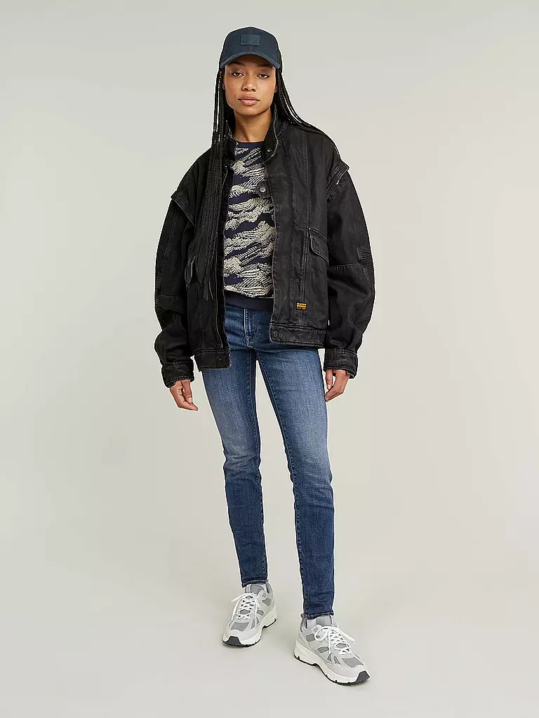 G-STAR RAW Jeans Skinny Fit 3301 blau