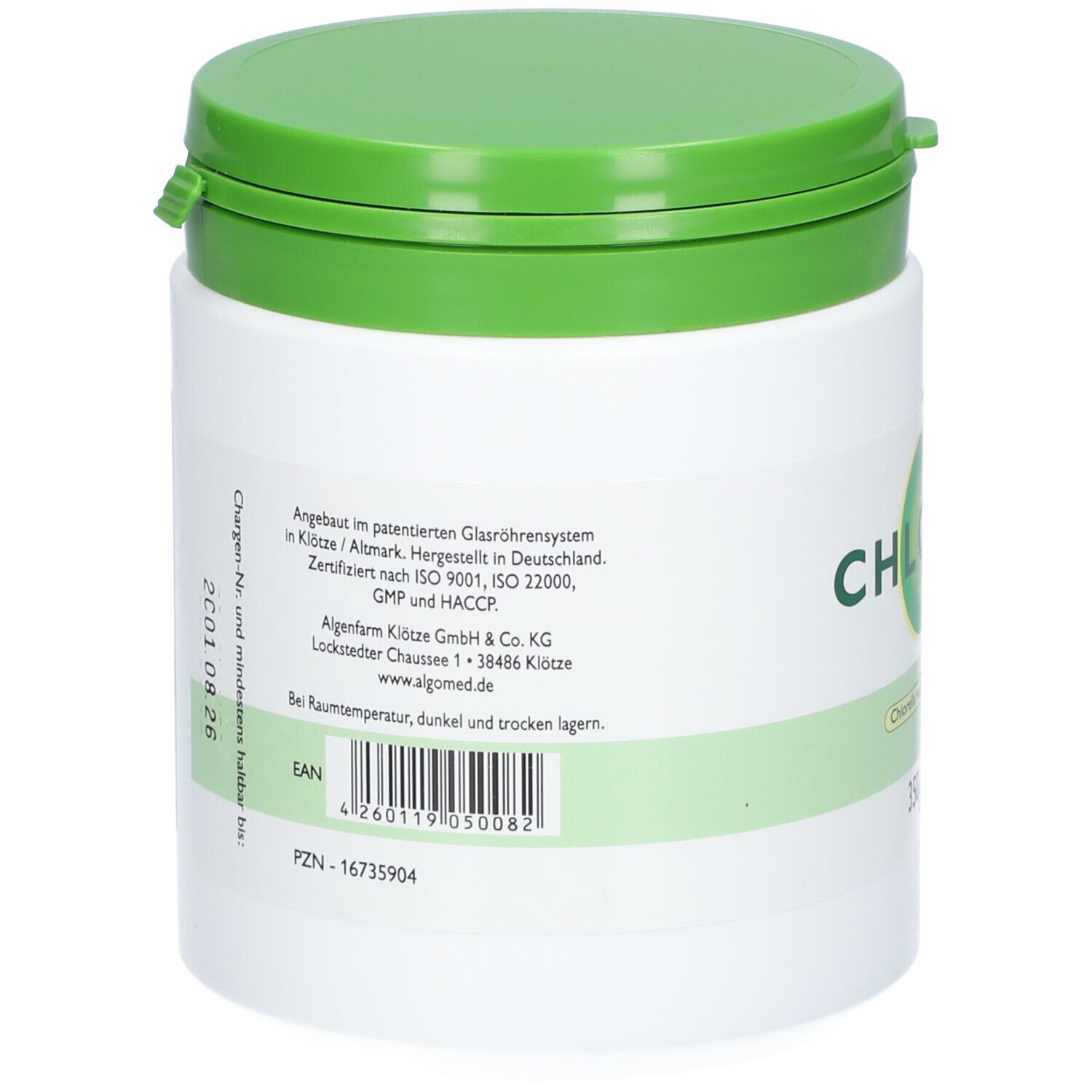 ALGOMED® Chlorella Pulver
