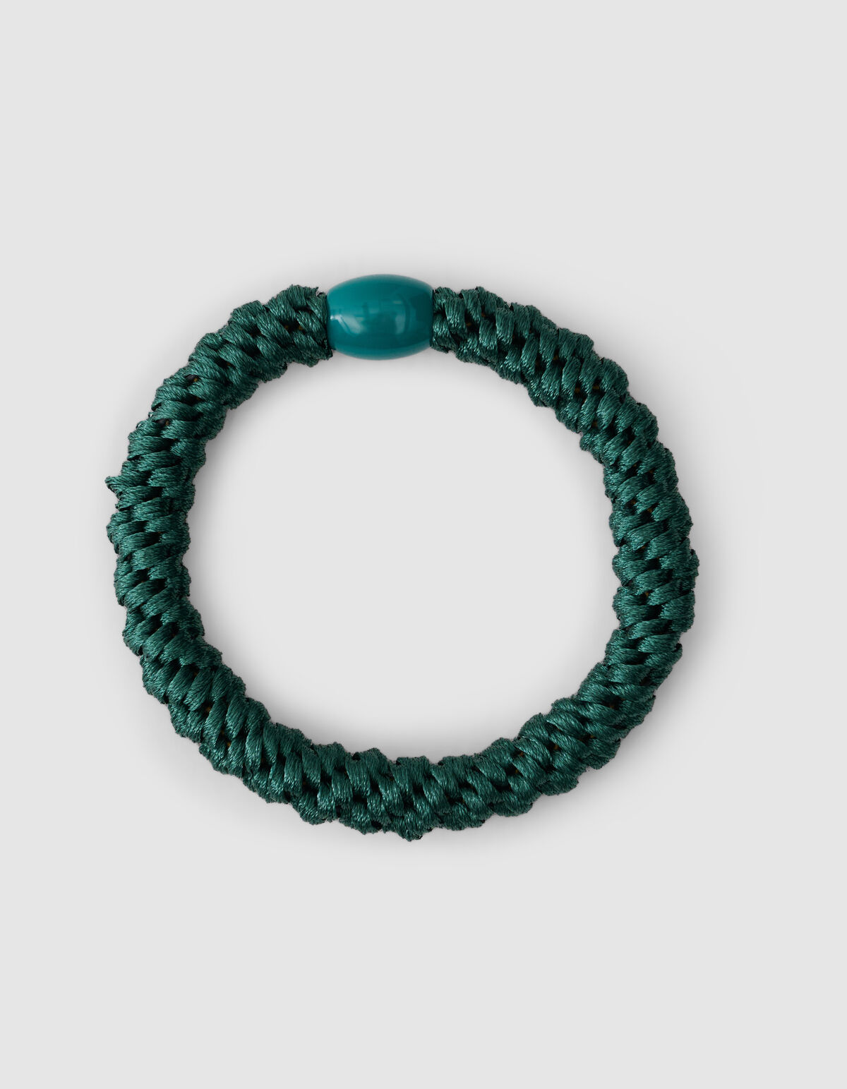 Lurex Haarelastiek Donkergroen
