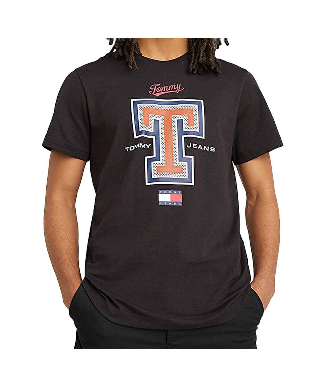 T-shirt Noir Homme Tommy Hilfiger Modern Sport
