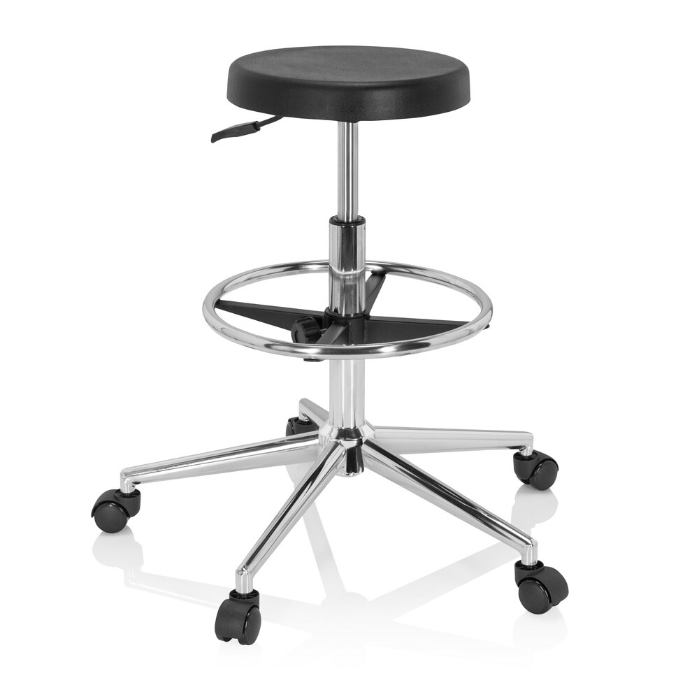Drehhocker TOP WORK 14 I Hartschaum ohne Armlehnen hjh OFFICE