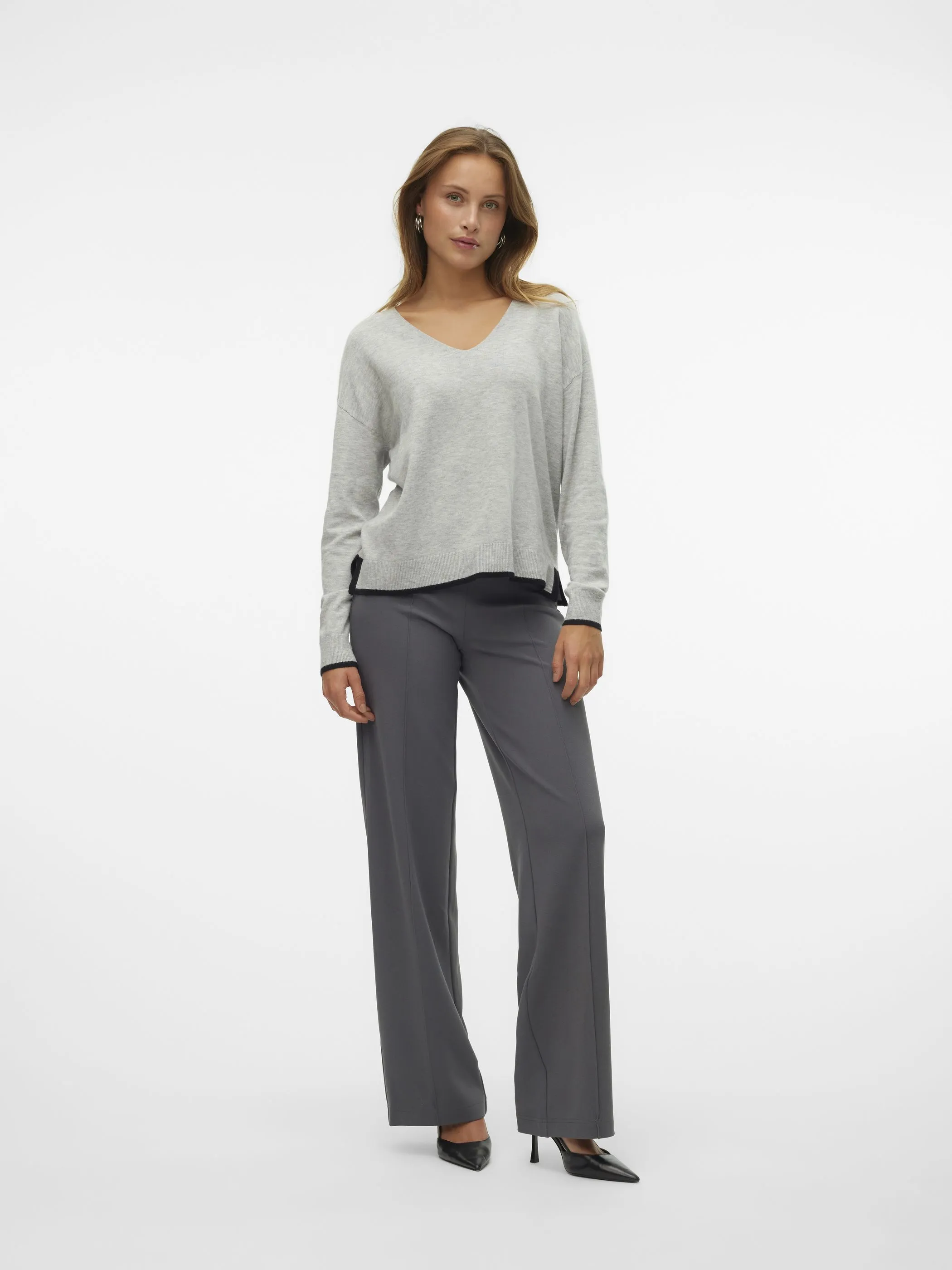 Vero Moda VMBECKY HR WIDE PULL Hose