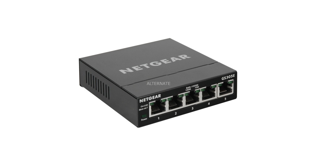NetgearGS305E switch