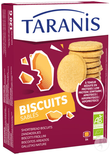 Taranis Biscuits Sables Bio 120g