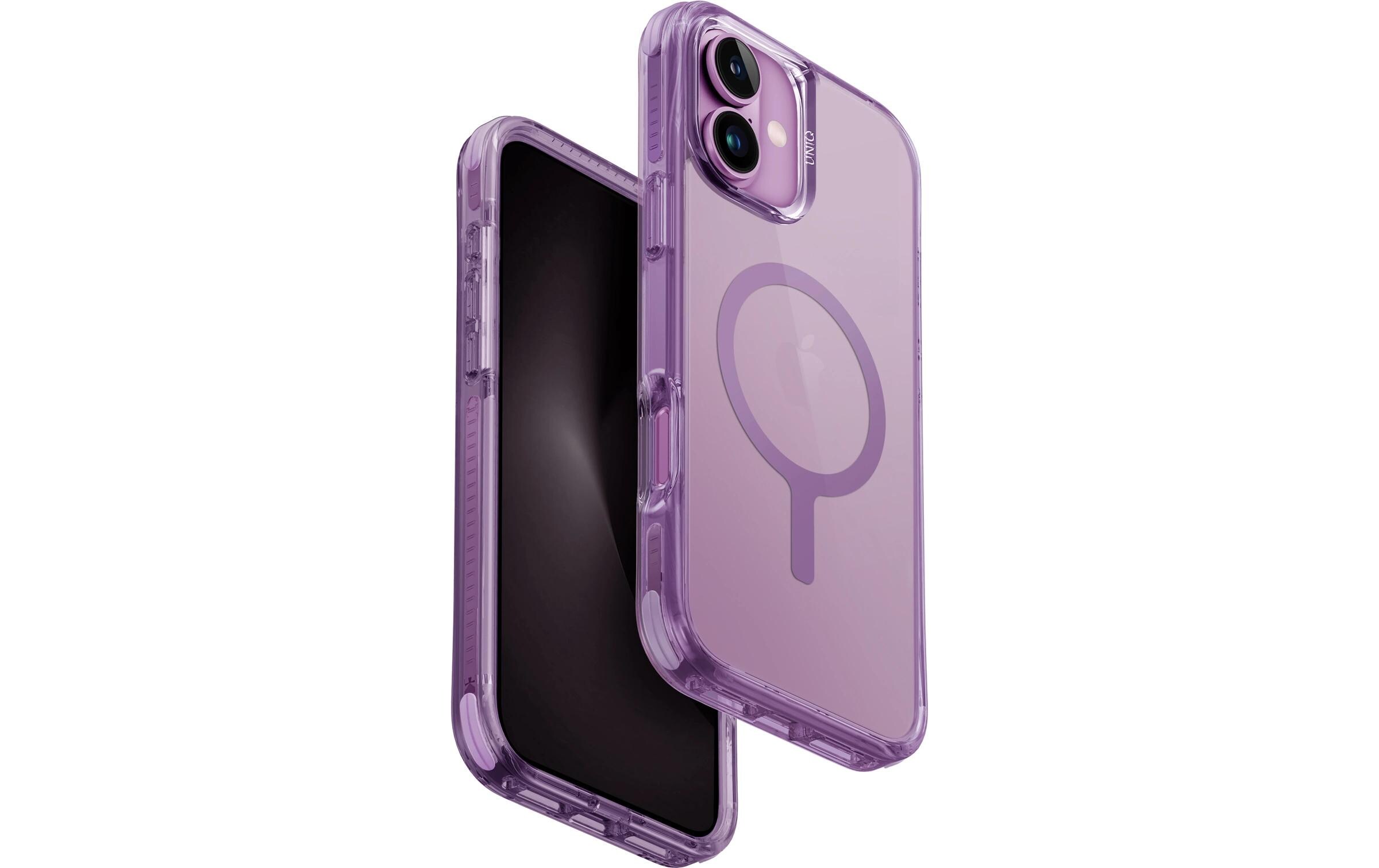 Back Cover Combat Hybrid iPhone 16 Plus PinkMagSafe-kompatible Schutzhülle für das Apple iPhone 16 Plus