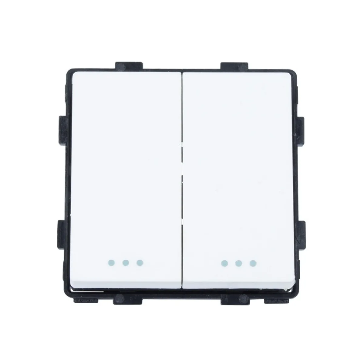 Ledkia Va-et-Vient Double Modern - Blanc
