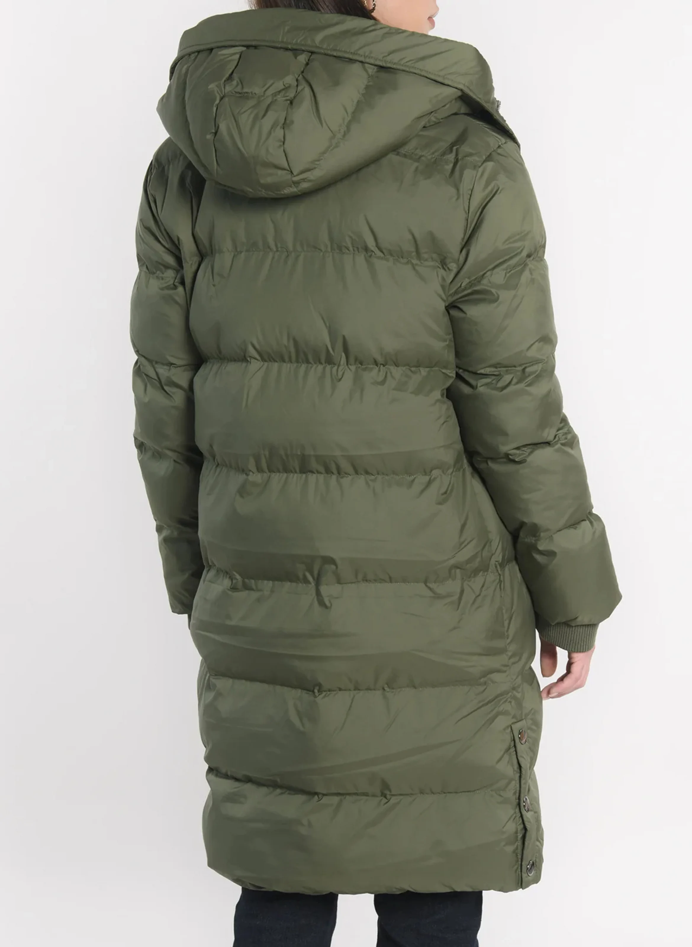 VIRANY - Doudoune oversize matelassée | Kaki