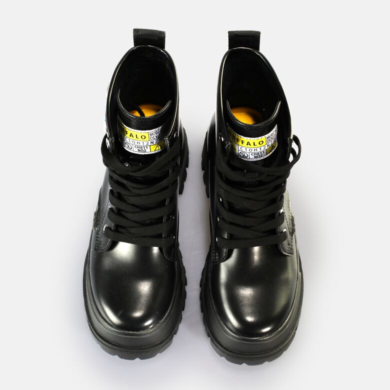 Aspha RLD Buttons Bottines véganes, noir