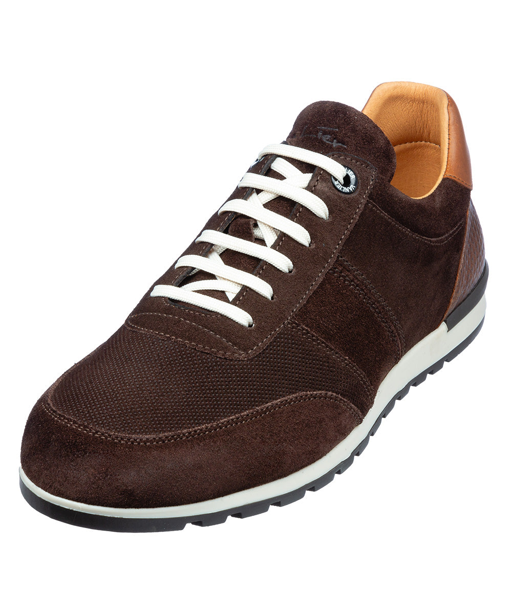 Testa di moro bruin suède Anzano sneaker
