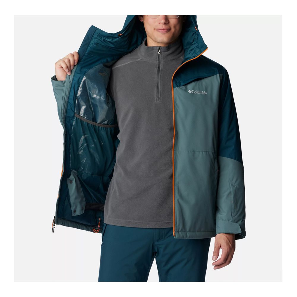 Columbia ICEBERG POINT - Veste ski Homme green