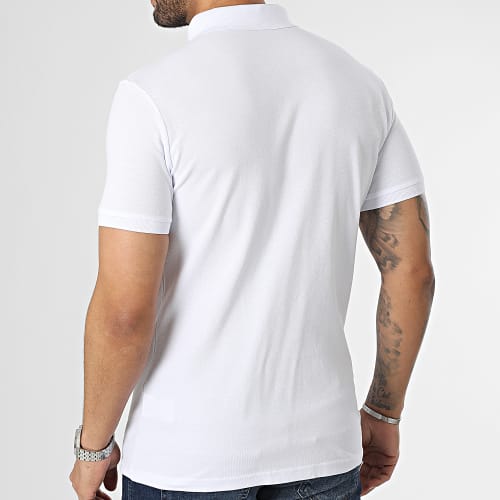 Polo Manches Courtes Blanc