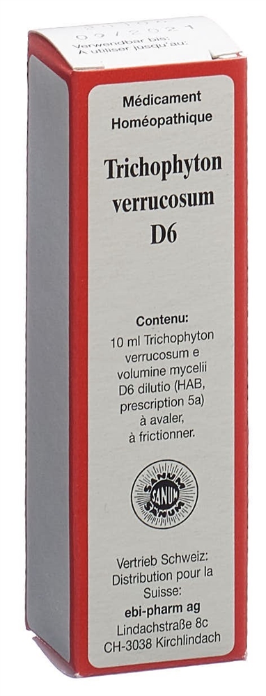 SANUM Trichophyton verrucosum Tropfen 6 D 10 ml