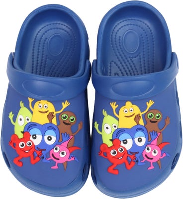 Babblarna Slippers, Blå