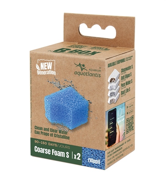 Aquatlantis B-Box Coarse Foam S 2 stuks