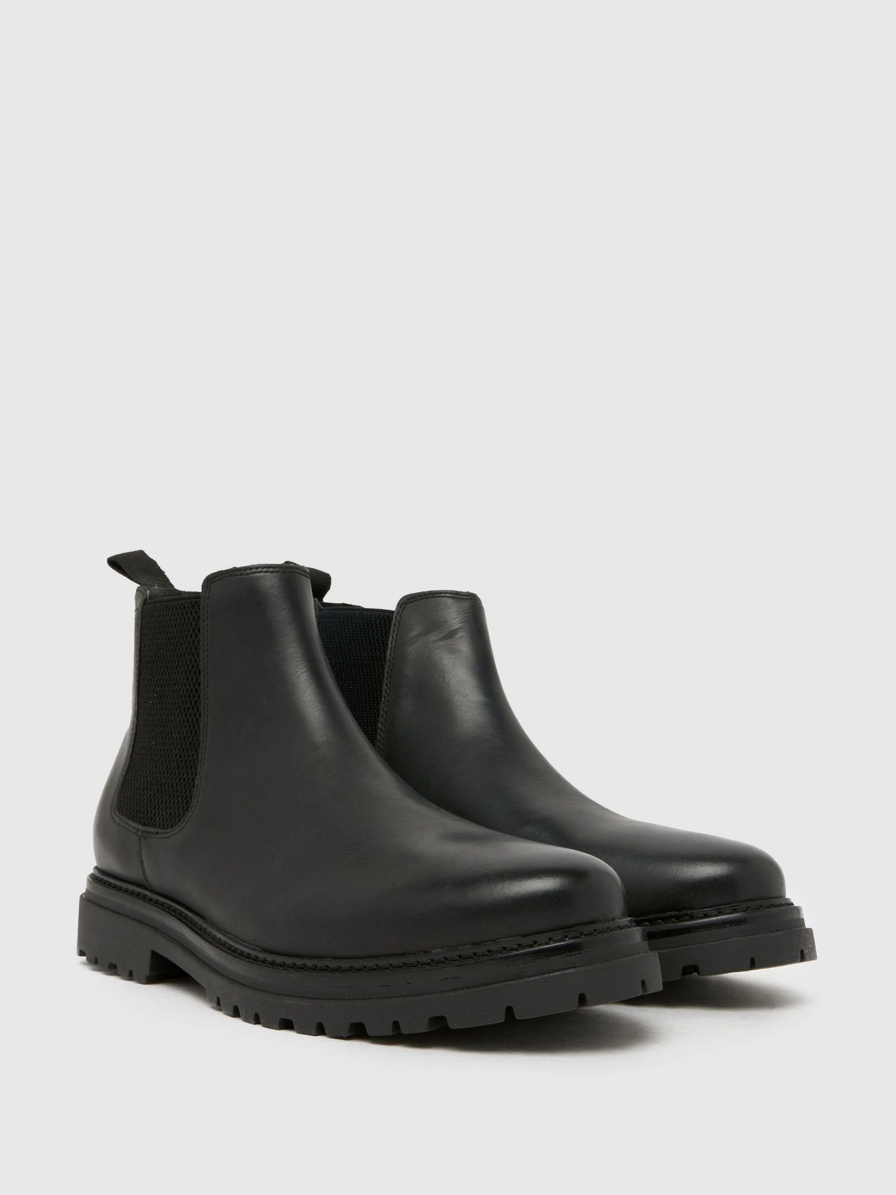 Zwart - Schuh Dax Leather Boots