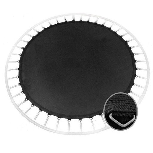 Lona elástica com suportes para cama elástica (para camas de 4,60 m - 15 pés)