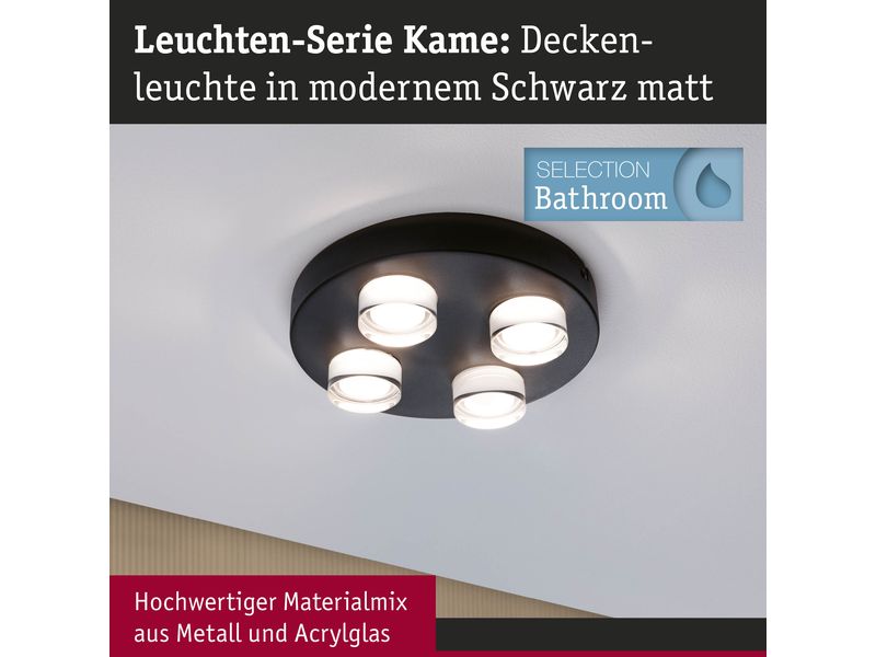 Paulmann Badezimmerleuchte Kame Elegante Badezimmerleuchte