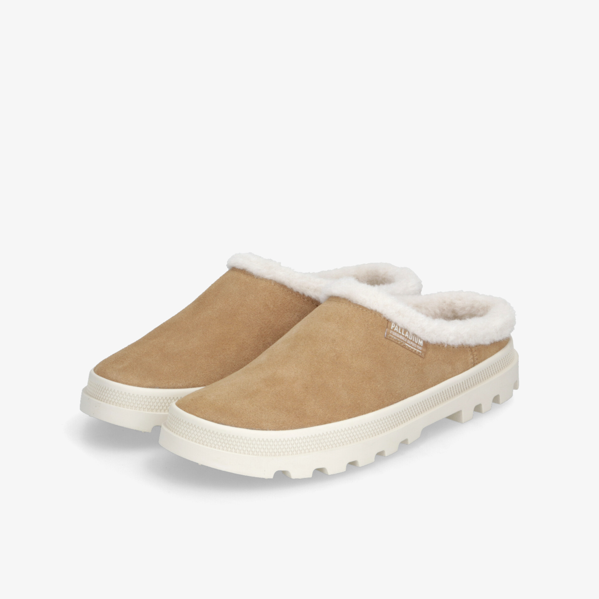 PALLADIUM Palladune Mule Warm Damen Hausschuhe braun