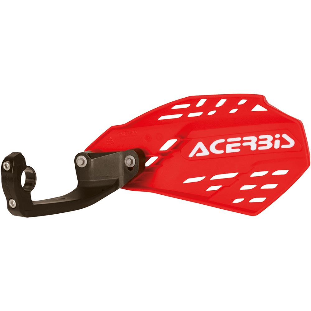 Acerbis - Protège-mains Linear Vented Rouge / Blanc