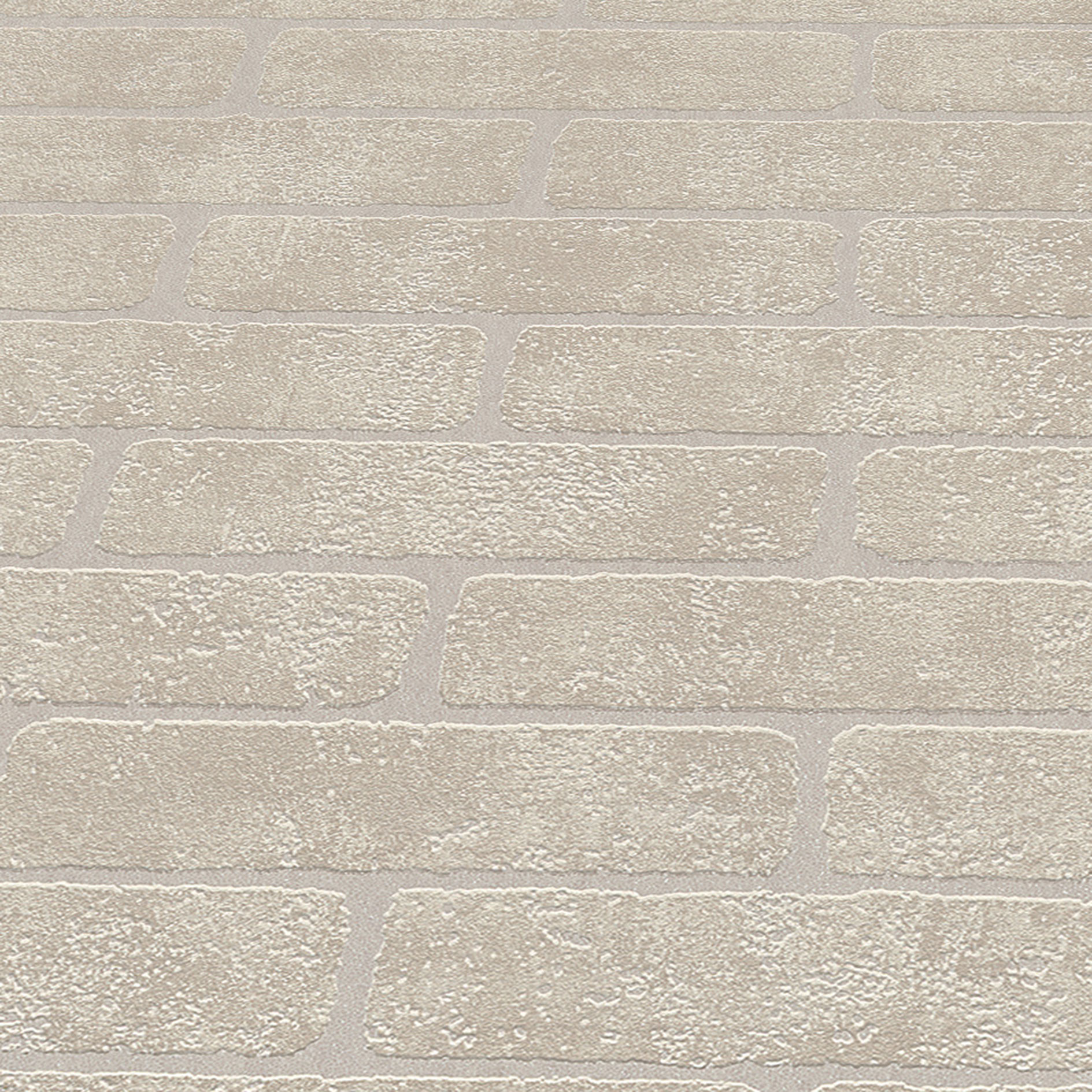 Vliestapete - beige - Steinoptik - 10 Meter