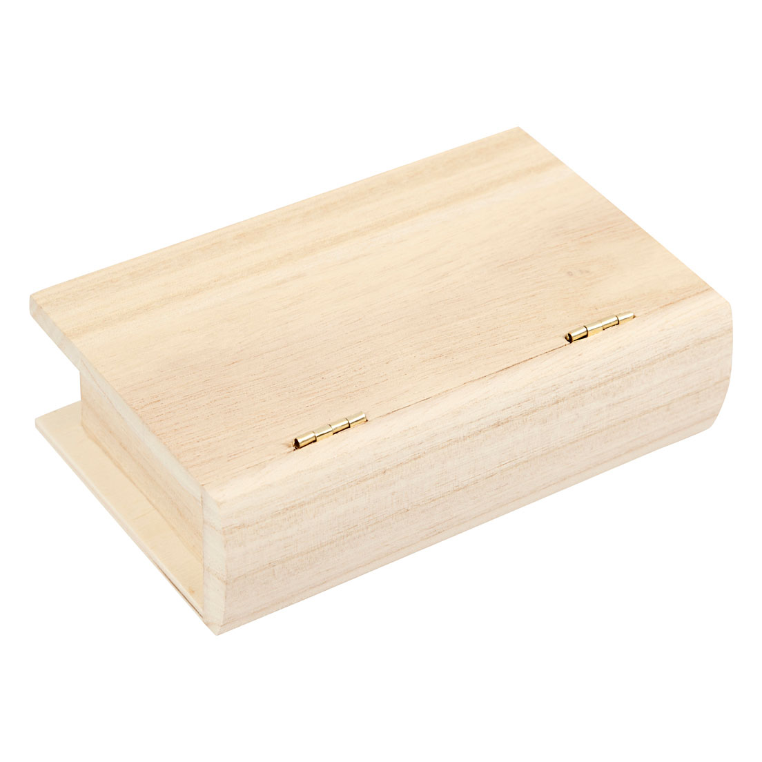 Houten Boek Doos, 14x9x4cm