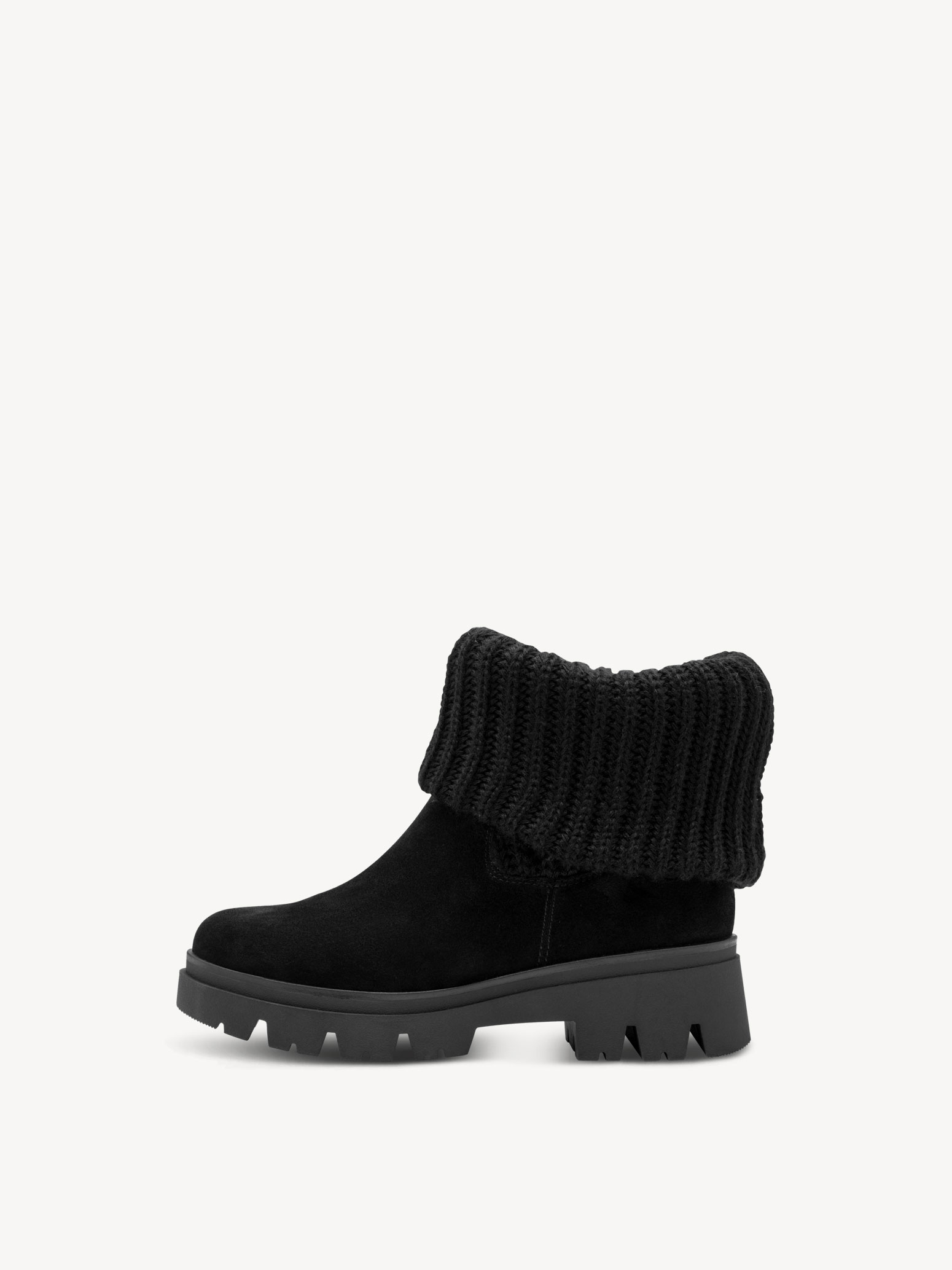 Chelseaboot - zwart warme voering