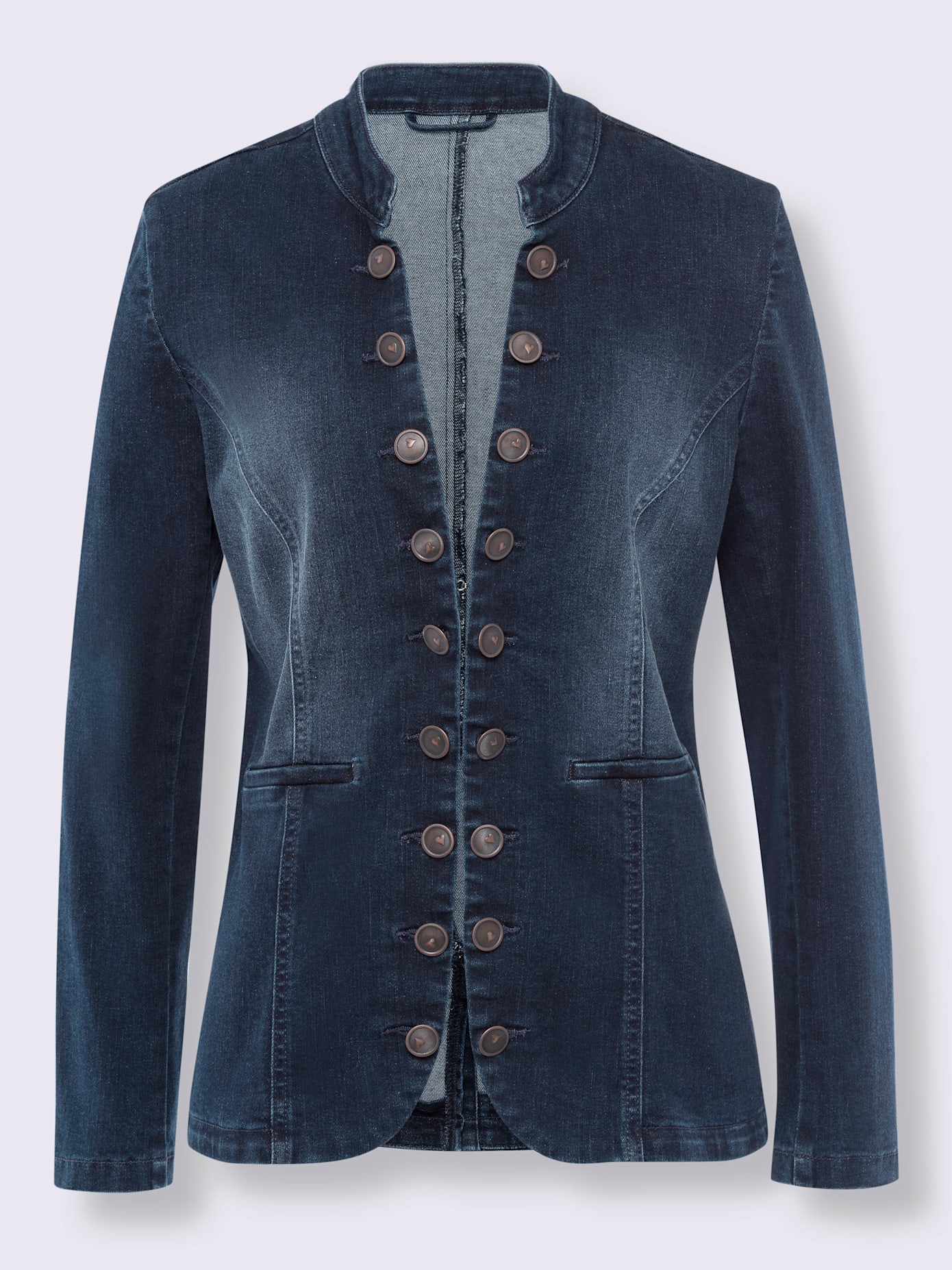 Blazer en jean 95% coton