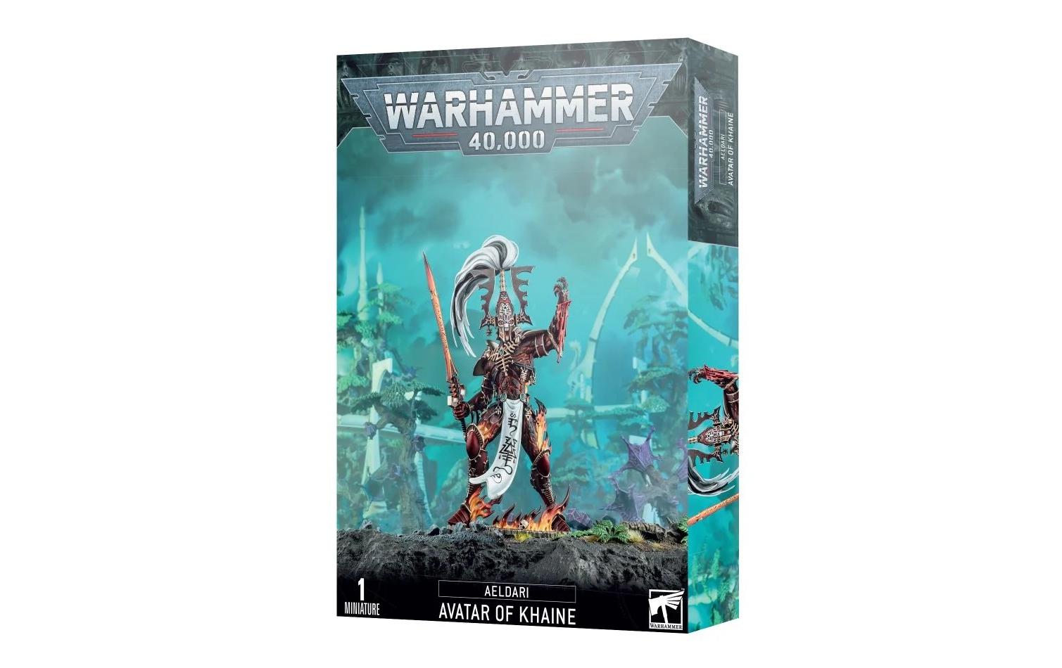 Figur Warhammer 40.000 Aeldari Avatar des KhaineWarhammer 40.000 Aeldari Avatar of Khaine