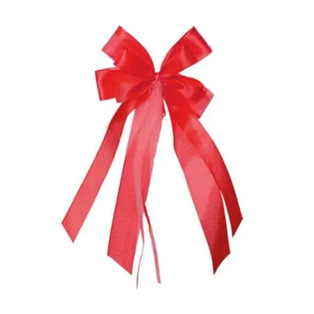 Nestler Geschenkschleife klein ca. 17 x 31 cm, rot