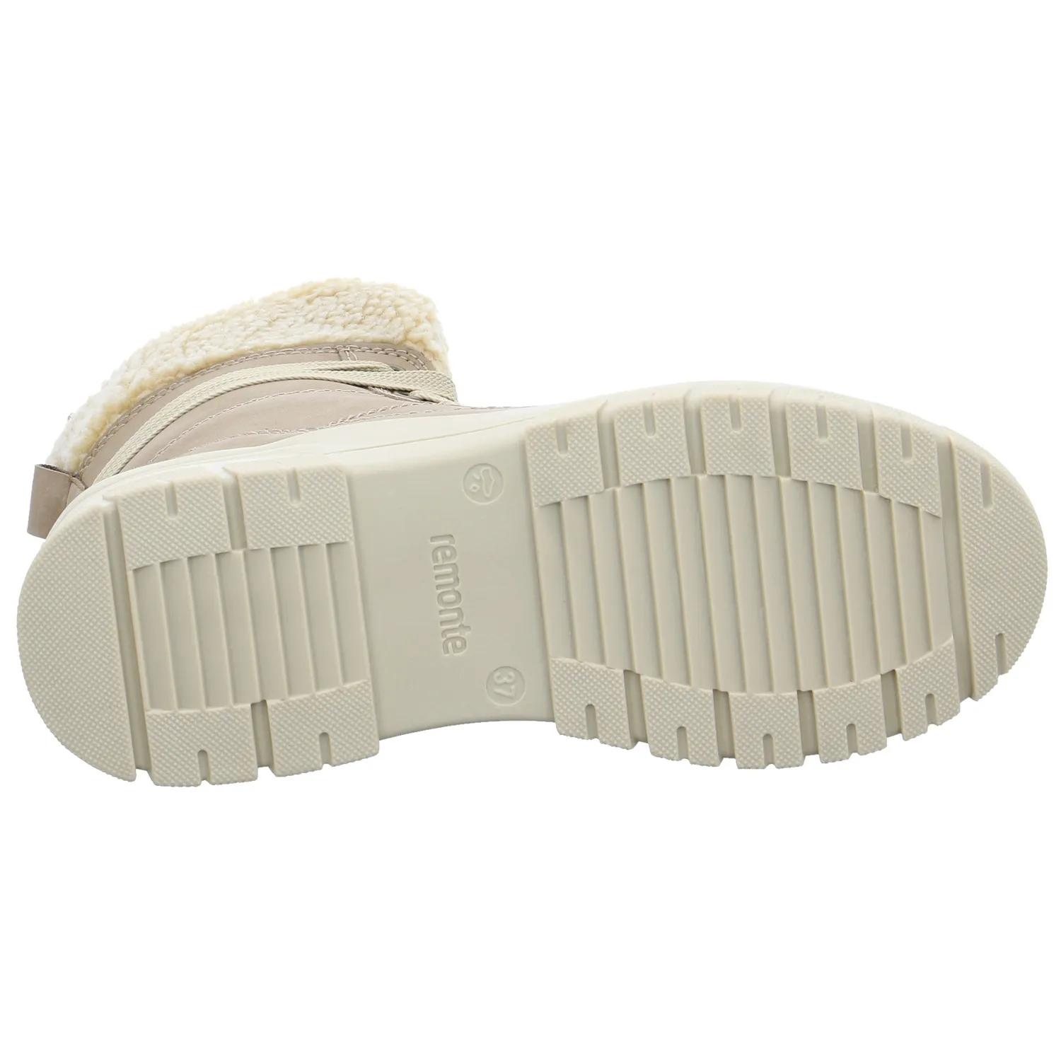 REMONTE Boot Taupe Leder