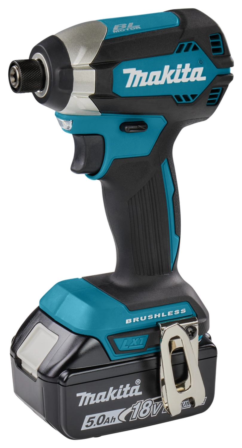 Makita DTD153RTJ 18V Li-Ion accu slagschroevendraaier set (2x 5.0Ah accu) in Mbox - koolborstelloos