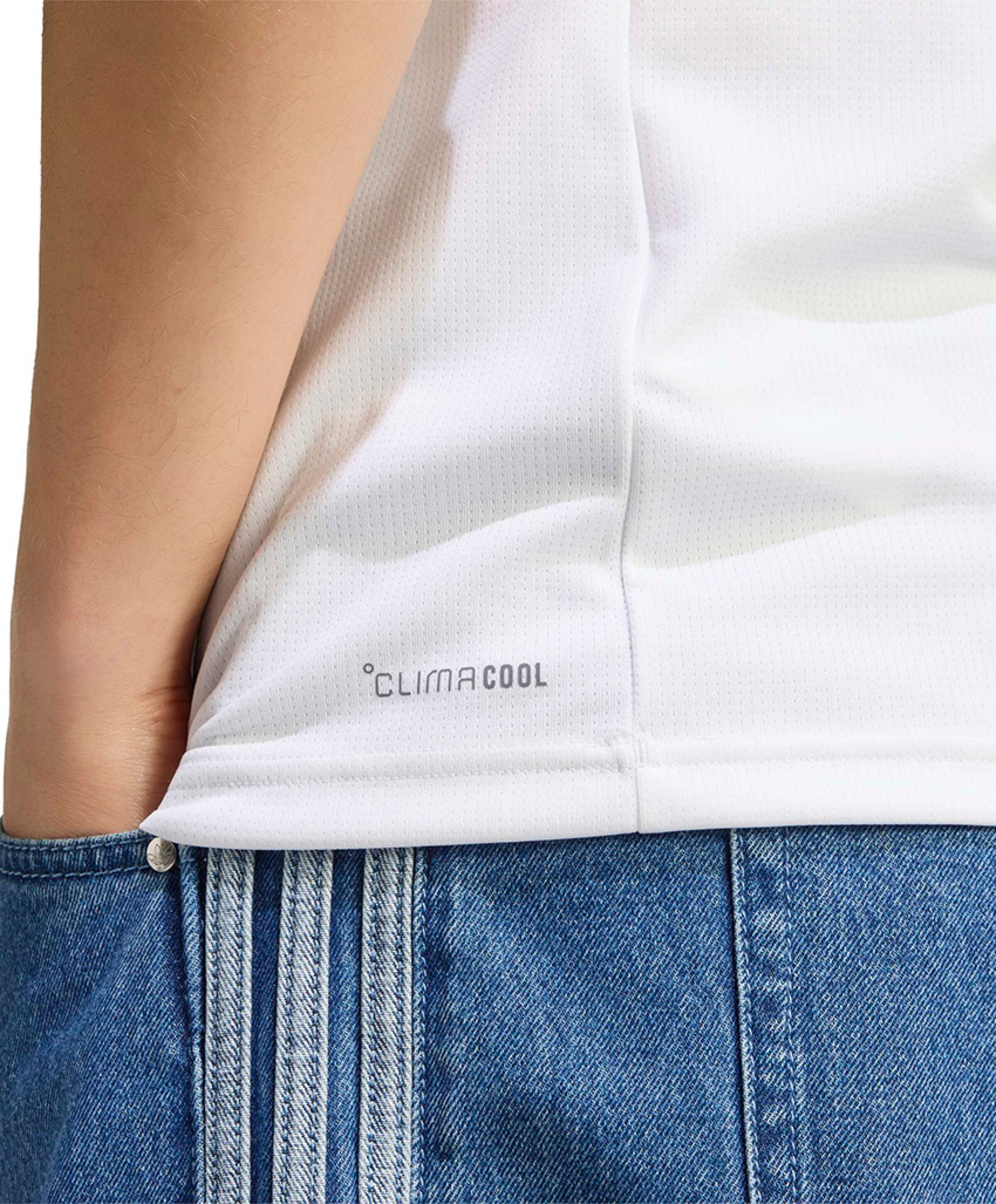 Adidas Heren T-shirt wit